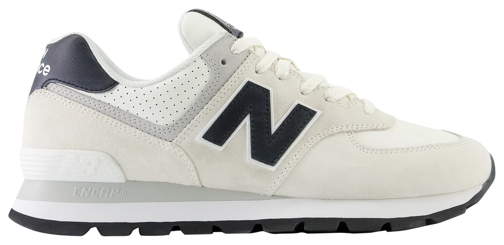 New Balance Mens New Balance 574 Rugged - Mens Shoes White/Black Size 09.0