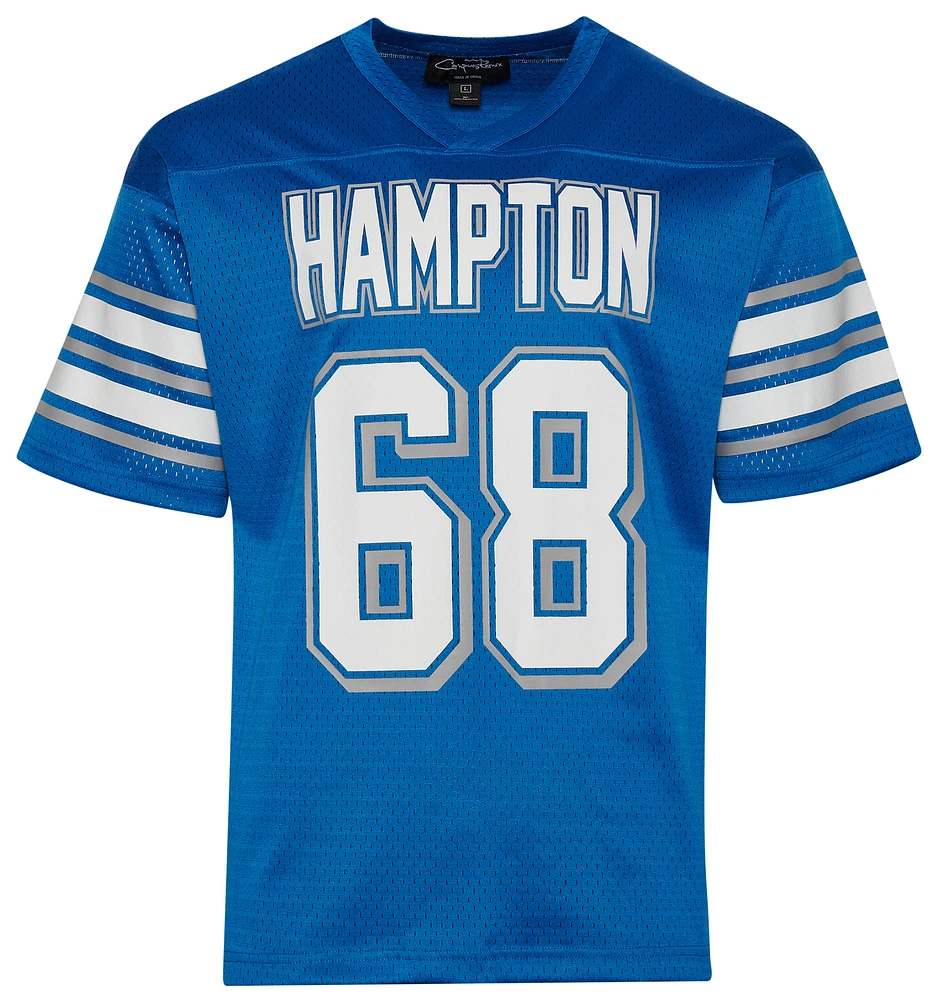 Campus Remix Hampton University Football Jersey - Mens Blue/White