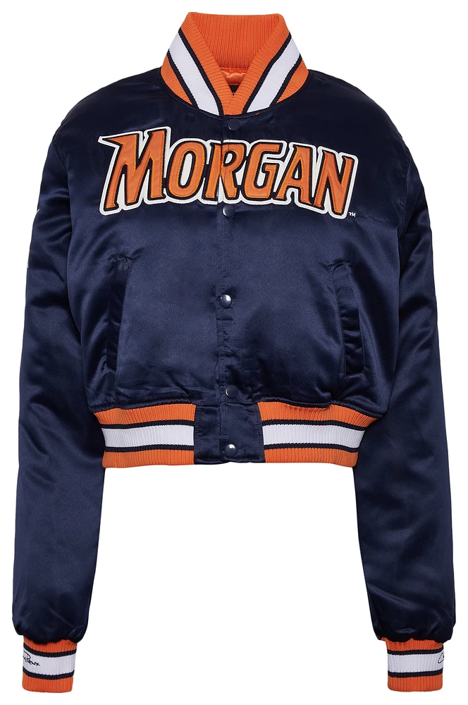 Campus Remix Morgan State University Satin Jacket - Women's