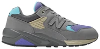 New Balance Mens New Balance 580 - Mens Shoes Grey/Purple/Blue Size 09.0