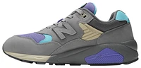 New Balance Mens New Balance 580 - Mens Shoes Grey/Purple/Blue Size 09.0