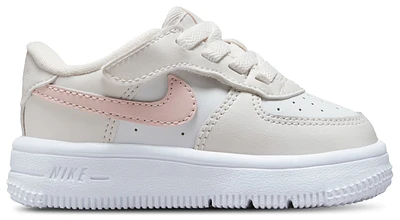 Nike Girls Air Force 1 Low EasyOn - Girls' Toddler Shoes Pink/Tan