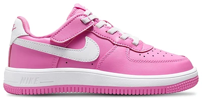 Nike Girls Air Force 1 EasyOn - Girls' Preschool Basketball Shoes Pink/White