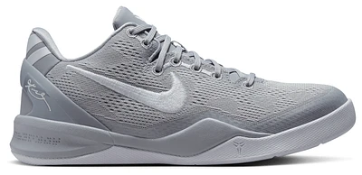 Nike Boys Kobe VIII - Boys' Grade School Shoes Grey/White