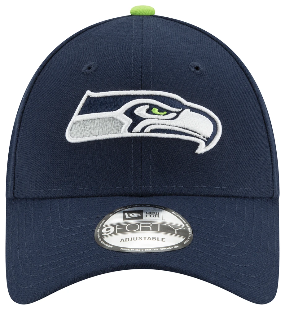 New Era Mens New Era Seahawk The League 940 Adjustable - Mens Navy Size One Size