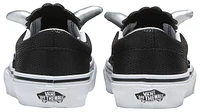 Vans Girls Triceratops Slip On - Girls' Preschool Shoes Silver/Black