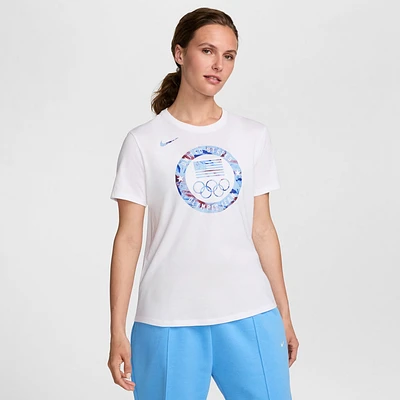 Nike USA Essential Pouch Oly T-Shirt - Women's