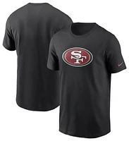 Nike Mens 49ers Fan Gear Primary Logo T-Shirt - Black