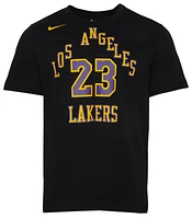 Nike Mens Lebron James Lakers Essential City Edition N&N T-Shirt - Black