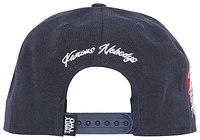 Famous Nobodys Mens Famous Nobodys NVY Logo Snapback - Mens Black Size One Size