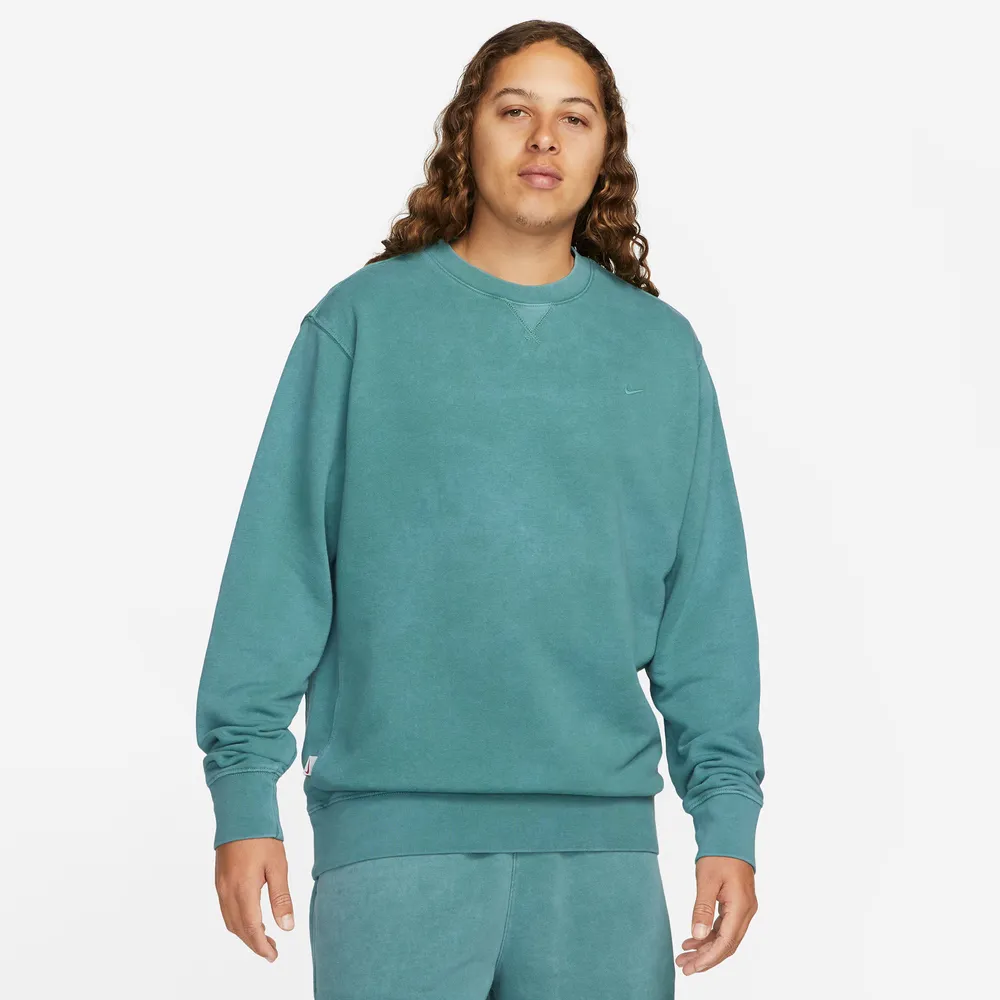 Nike Mens Nike NSW Club Fine Goods Fitted Crew