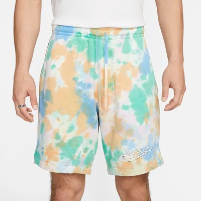 Nike Mens Nike Club+ Bold Dye Fit Shorts