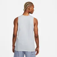 Nike Mens NSW Club Cherry Blossom Tank - Wolf Grey