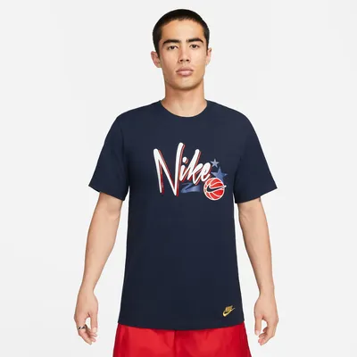 Nike Mens Hoops Short Sleeve T-Shirt