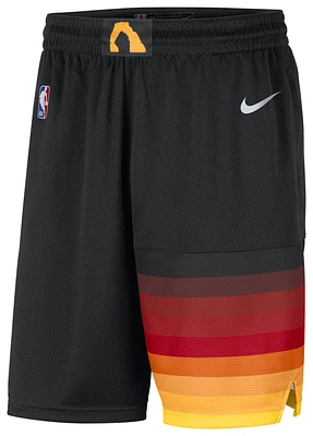 Nike Mens Nike Jazz City Edition Swingman Shorts - Mens Orange/Black/Multi Size S