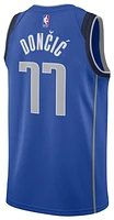 Nike Mens Nike Mavericks Dri-FIT NBA Swingman Jersey - Mens Blue/White Size S