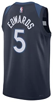 Nike Mens Nike Timberwolves Icon Edition 2022/23 Jersey - Mens White/Navy Size S