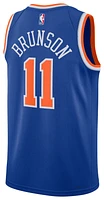Nike Mens New York Knicks Icon Edition 2022/23 Jersey - Blue/Orange