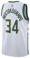 Nike Mens Bucks DF Swingman Jersey - White/Green