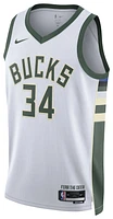 Nike Mens Bucks DF Swingman Jersey - White/Green