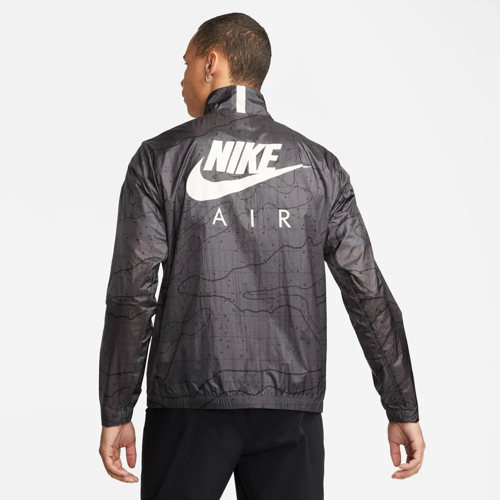 Nike Mens Nike Air Woven UL Jacket - Mens Anthracite/Light Bone Size S