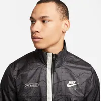 Nike Mens Nike Air Woven UL Jacket - Mens Light Bone/Anthracite Size S