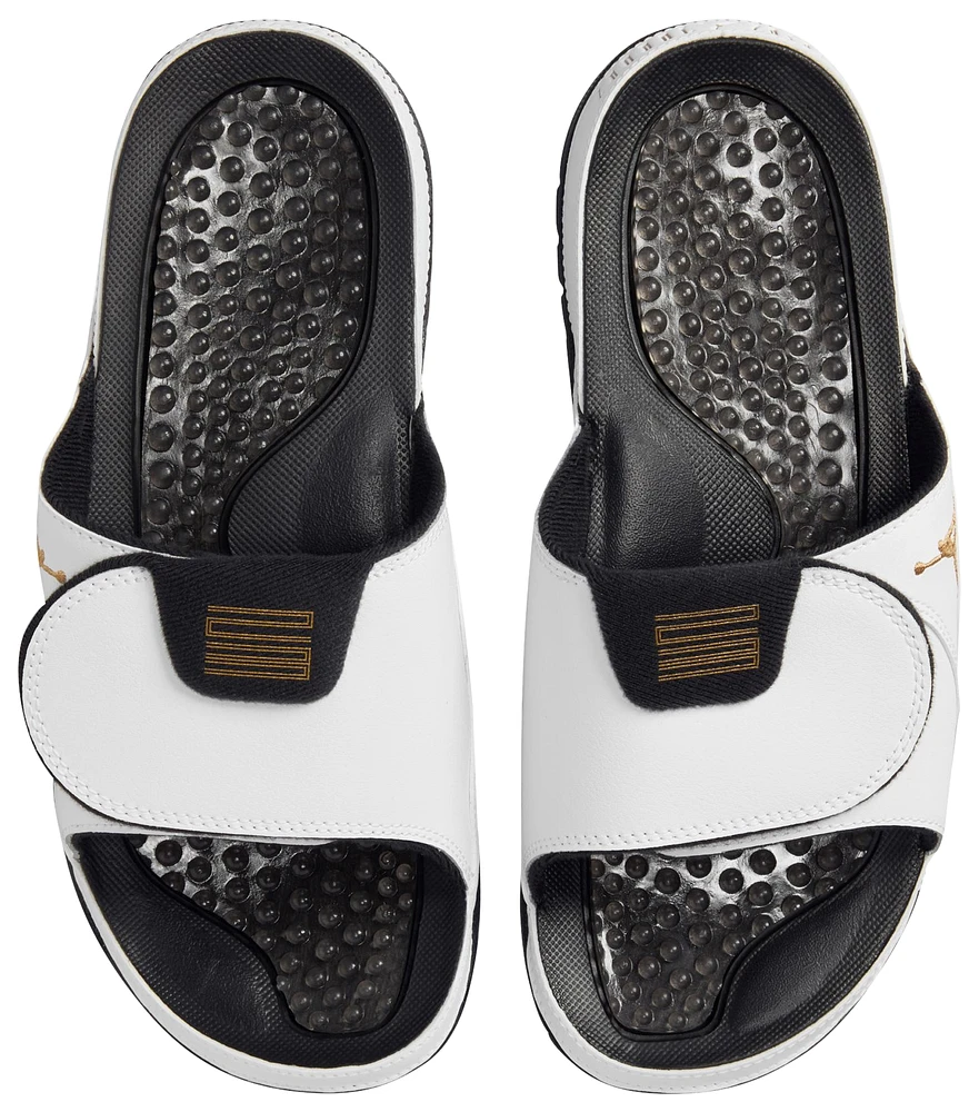 Jordan Mens Hydro XI - Shoes White/Black/Gold