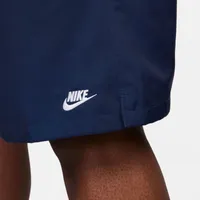 Nike Mens Club Flow Shorts - Midnight Navy/White