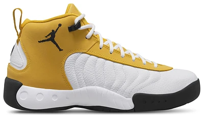 Jordan Mens Jumpman Pro - Basketball Shoes White/Yellow Ochre/Black