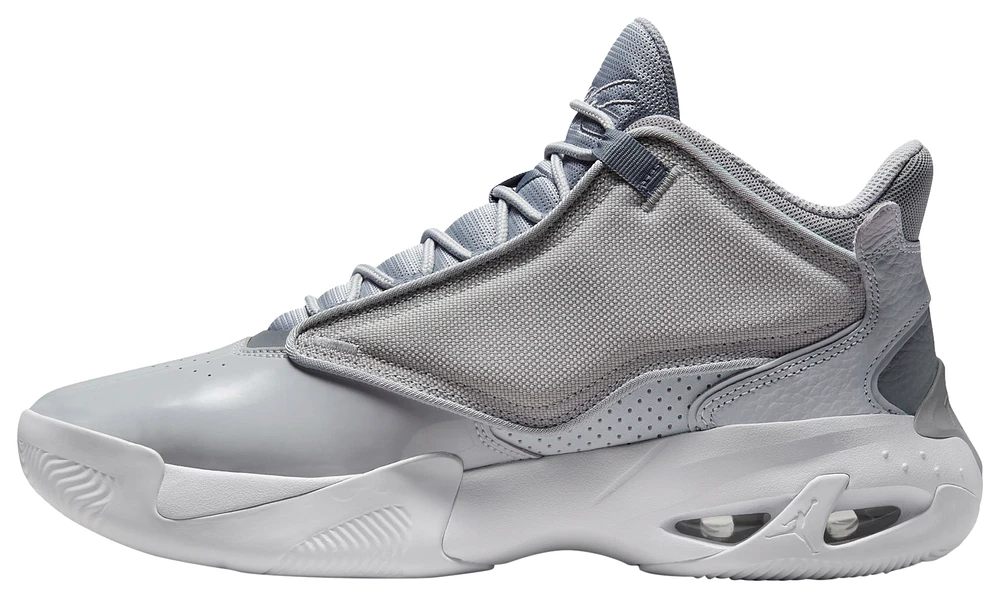 Jordan Mens Jordan Max Aura 4 - Mens Shoes Grey/White/Black Size 11.5