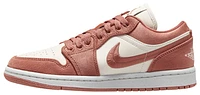 Jordan Womens Jordan Air Jordan 1 Low SE TE V2 - Womens Basketball Shoes Sky J Orange/Sail Size 12.0