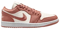 Jordan Womens Jordan Air Jordan 1 Low SE TE V2 - Womens Basketball Shoes Sky J Orange/Sail Size 12.0