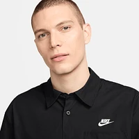 Nike Mens Club Button-Up Short Sleeve Oxford