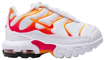 Nike Boys Air Max Plus ES - Boys' Toddler Running Shoes University Red/Safety Orange/White