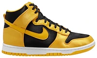 Nike Womens Dunk High - Basketball Shoes Black/Varsity Maize/White