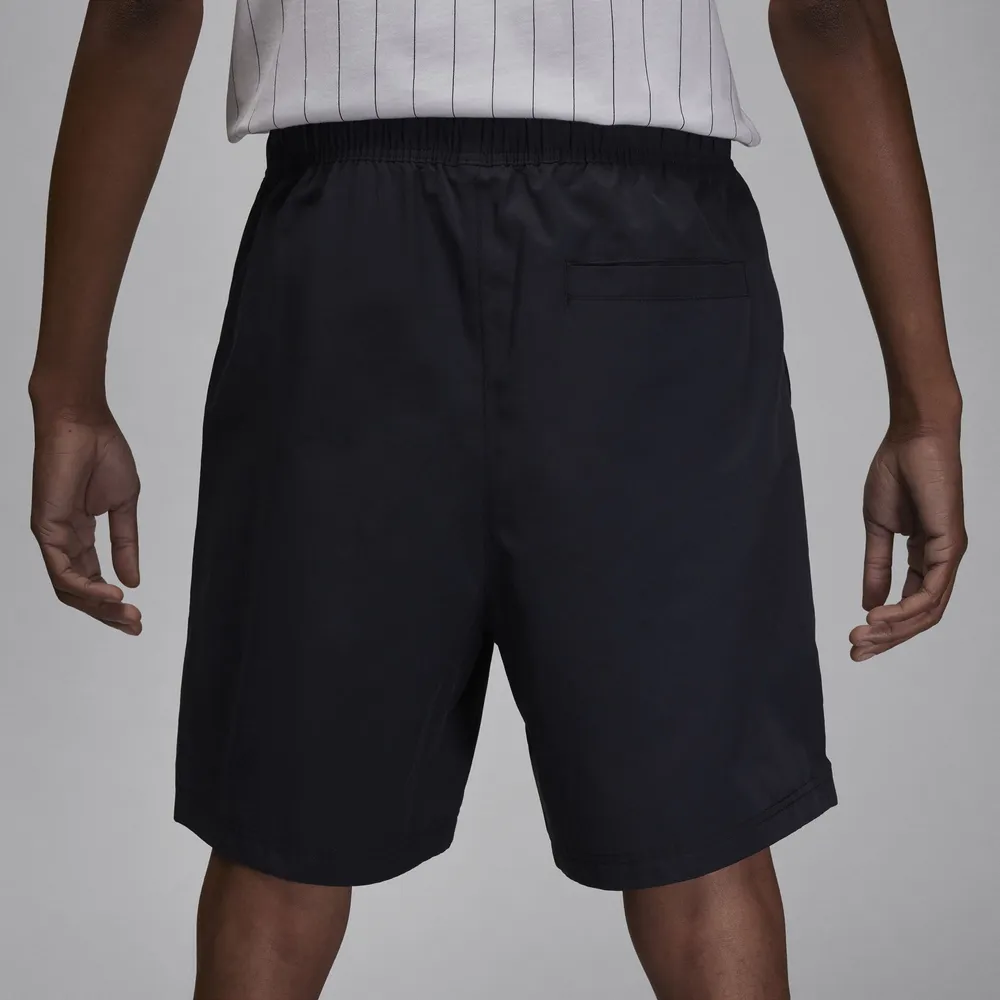 Jordan Mens Jordan Essential Woven Shorts - Mens Black/White Size S