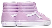 Vans Girls SK8-Hi - Girls' Grade School Shoes Lupine/White