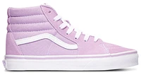Vans Girls SK8-Hi - Girls' Grade School Shoes Lupine/White