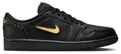 Jordan Womens Jordan Air Jordan 1 Low MM - Womens Basketball Shoes Black/Gold Size 07.5