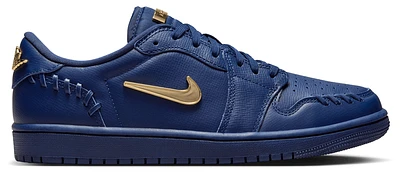 Jordan Womens Air 1 Low MM - Basketball Shoes Midnight Navy/Metallic Gold