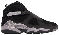 Jordan Boys Jordan Retro 8 Winter - Boys' Grade School Basketball Shoes Black/Grey/Silver Size 04.0