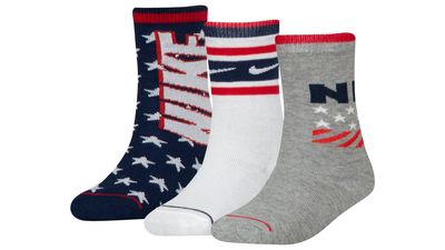Nike Americana 3 Pack Crew Socks - Boys' Preschool