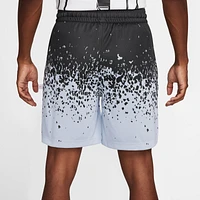 Jordan Mens Zion All Over Jacquard Shorts - Black/Blue