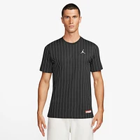 Jordan Mens Flight MVP Printed Short Sleeve Crew - Black/White