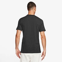 Jordan Mens Flight MVP Printed Short Sleeve Crew - Black/White