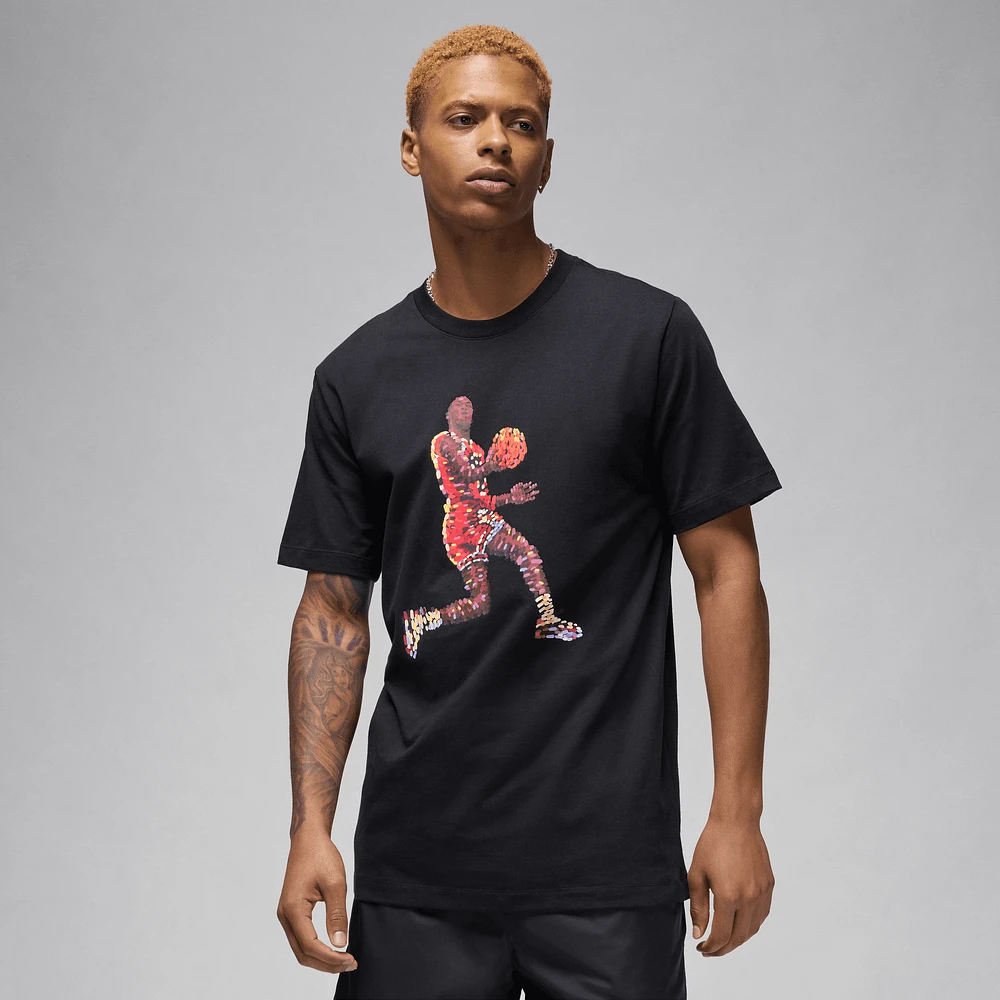 Jordan Mens Flight Essentials GFX Crew T-Shirt