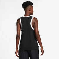 Jordan Womens Split Jersey 23 Tank Top 2 - White/Black