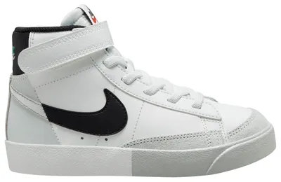 Nike Boys Blazer Mid '77 SE - Boys' Preschool Shoes Summit White/Black/Silver