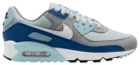 Nike Mens Air Max 90 - Shoes Grey/White/Blue