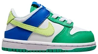 Nike Boys Dunk Low ESS - Boys' Toddler Running Shoes Light Yellow Twist/White